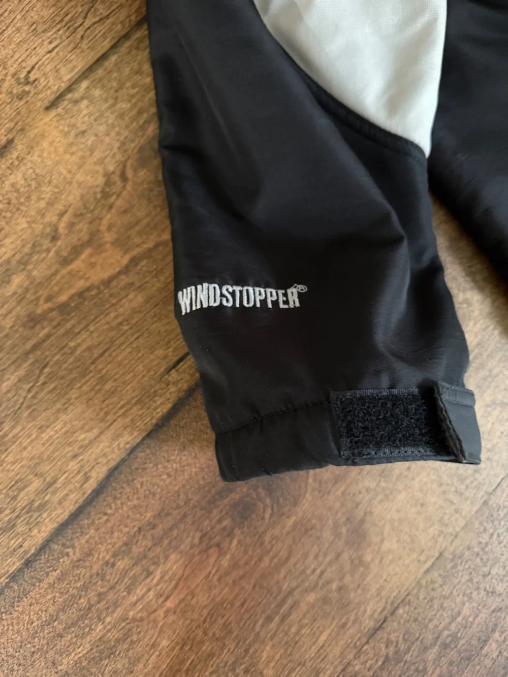 The North Face tan black